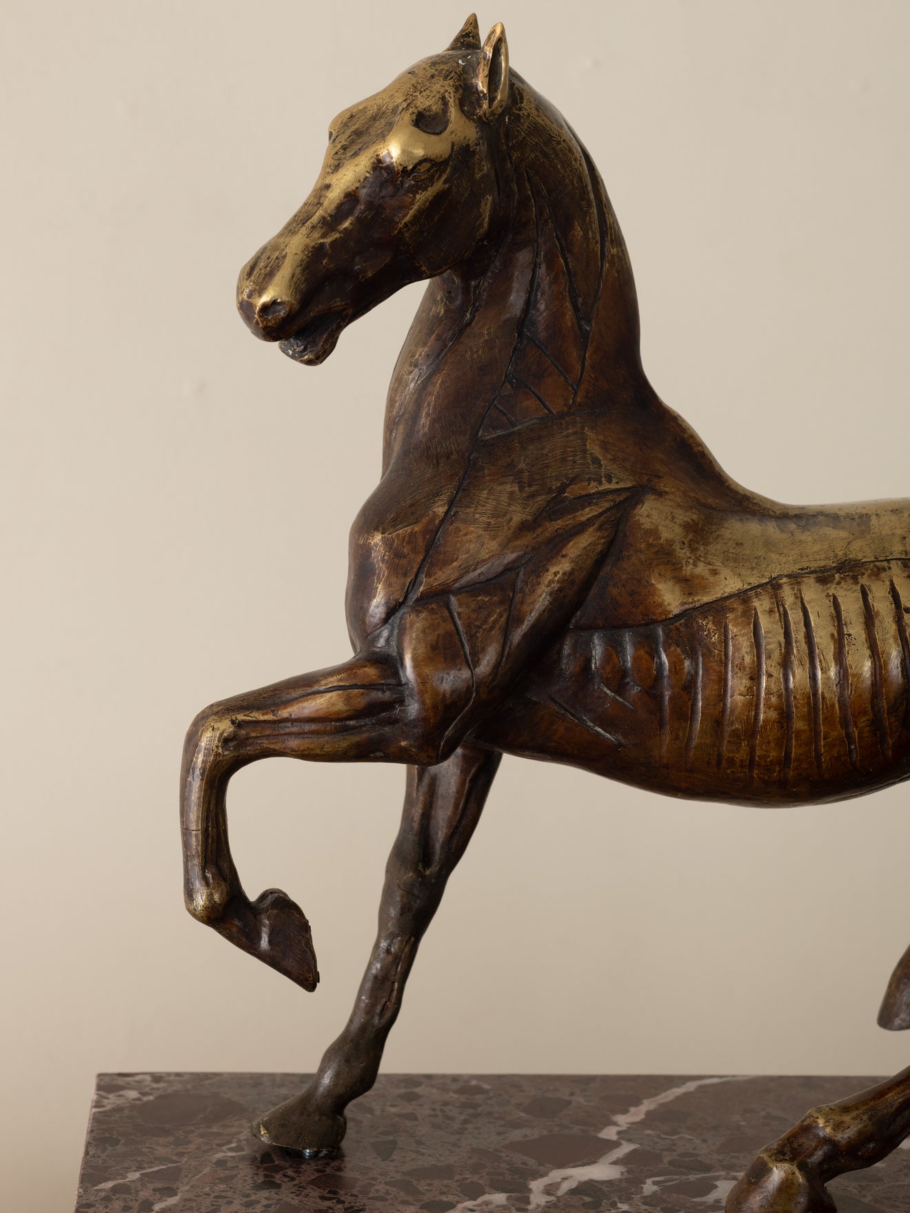 French Horse Sculpture